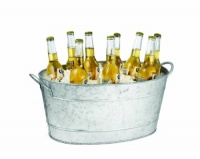 Tablecraft Remington Collection Galvanized Steel Beverage Tub, 9-1/2-Inch by 14-1/2-Inch by 23-Inch Tablecraft Remington Collection Galvanized Steel Beverage Tub, 9-1/2-Inch by 14-1/2-Inch by 23-Inch