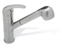 Blanco 440522 Torino Kitchen Faucet with Pullout Spray, Satin Nickel Blanco 440522 Torino Kitchen Faucet with Pullout Spray, Satin Nickel