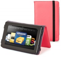 Marware Eco-Vue Genuine Leather Case Cover for Kindle Fire, Pink (does not fit Kindle Fire HD) Marware Eco-Vue Genuine Leather Case Cover for Kindle Fire, Pink (does not fit Kindle Fire HD)