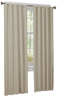 Maytex Micro Fiber Window 2-Pack Panels, 84 inches, Bone Maytex Micro Fiber Window 2-Pack Panels, 84 inches, Bone