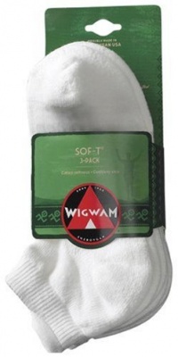 Wigwam Women's Sof-T Low Cut Socks, 3-Pack Wigwam Women's Sof-T Low Cut Socks, 3-Pack