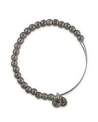 Delicate charms accompany simple silver-plated beads on this Alex and Ani bangle, that easily adjusts to a just-right fit. Mix and match styles to create a custom bracelet stack. Delicate charms accompany simple silver-plated beads on this Alex and Ani bangle, that easily adjusts to a just-right fit. Mix and match styles to create a custom bracelet stack.