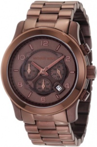 Michael Kors Women's MK8204 Runway Stainless Steel Quartz Chronograph Watch, Brown Michael Kors Women's MK8204 Runway Stainless Steel Quartz Chronograph Watch, Brown