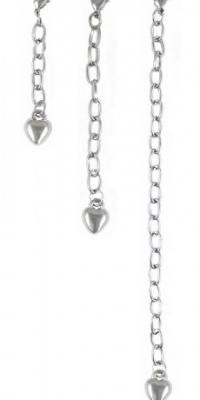 Necklace Bracelet Extender Set - ~ 1, 2 and 4 in Silver Tone - 3 Pcs Total Necklace Bracelet Extender Set - ~ 1, 2 and 4 in Silver Tone - 3 Pcs Total