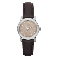 Burberry BU9208 Women's Brown Leather Strap Cream Dial Watch Burberry BU9208 Women's Brown Leather Strap Cream Dial Watch