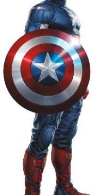 RoomMates RMK1908GM Avengers Captain America Peel and Stick Giant Wall Decal RoomMates RMK1908GM Avengers Captain America Peel and Stick Giant Wall Decal
