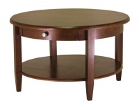 Winsome Wood Concord Round Coffee Table Winsome Wood Concord Round Coffee Table