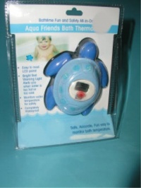 Blue TURTLE safety bathtub bath tub THERMOMETER Baby Blue TURTLE safety bathtub bath tub THERMOMETER Baby
