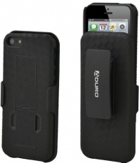 Aduro Shell Holster Combo Case for Apple iPhone 5 with Kick-Stand & Belt Clip (At&t, Verizon, T-Mobile & Sprint) Aduro Shell Holster Combo Case for Apple iPhone 5 with Kick-Stand & Belt Clip (At&t, Verizon, T-Mobile & Sprint)