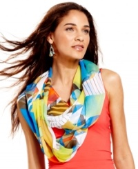 Make a splash this season with this colorful wrap inspired by the beauty of Brasil. Make a splash this season with this colorful wrap inspired by the beauty of Brasil.