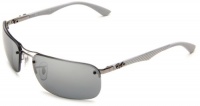 Ray-Ban 0RB8310 Rectangle Sunglasses,Gunmetal Frame/Gray Mirror Silver Grad. Lens,One Size Ray-Ban 0RB8310 Rectangle Sunglasses,Gunmetal Frame/Gray Mirror Silver Grad. Lens,One Size