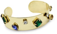 Cocotay Social Swarovski Crystal Small Stone Cuff Bracelet Cocotay Social Swarovski Crystal Small Stone Cuff Bracelet