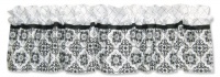 Trend Lab Window Valance, Versailles Black and White Trend Lab Window Valance, Versailles Black and White