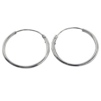 Sterling Silver Small Endless Hoop Earrings for cartilage, Nose and lips, 3/8 inch Diameter 10mm Sterling Silver Small Endless Hoop Earrings for cartilage, Nose and lips, 3/8 inch Diameter 10mm