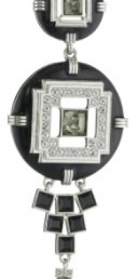 T Tahari Jet and Crystal Statement Pendant Necklace T Tahari Jet and Crystal Statement Pendant Necklace