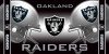NFL Oakland Raiders Fiber Reactive Beach Towel