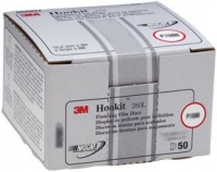 3M 00907 Hookit 3 P1500 Grade Finishing Film Disc, (Box of 50) 3M 00907 Hookit 3 P1500 Grade Finishing Film Disc, (Box of 50)