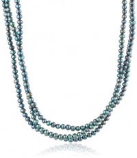 Peacock Freshwater Cultured Pearl Endless Necklace (5-5.5mm ), 100 Peacock Freshwater Cultured Pearl Endless Necklace (5-5.5mm ), 100