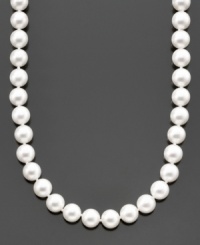 Simple, elegant and always right for the occasion. You'll love this beautiful strand of cultured freshwater pearls (8-9 mm). Approximate length: 18 inches. Simple, elegant and always right for the occasion. You'll love this beautiful strand of cultured freshwater pearls (8-9 mm). Approximate length: 18 inches.
