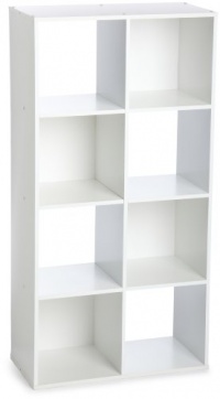 ClosetMaid 42017 8-Cube Laminate Organizer, White ClosetMaid 42017 8-Cube Laminate Organizer, White