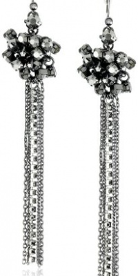Kenneth Cole New York Urban Christmas Black Diamond Cup Multi Chain Earrings Kenneth Cole New York Urban Christmas Black Diamond Cup Multi Chain Earrings