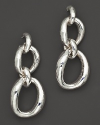 Twisted loops of sterling silver create dramatic movement and shine. By Ippolita. Twisted loops of sterling silver create dramatic movement and shine. By Ippolita.