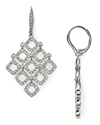 Nadri's diamond-shaped earrings are a glamourous bet. This pair's shimmering stones ensure you'll stand out from the in-crowd. Nadri's diamond-shaped earrings are a glamourous bet. This pair's shimmering stones ensure you'll stand out from the in-crowd.
