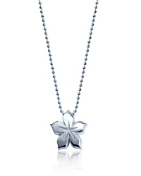 What's your sign? This beautifully rendered Lily pendant necklace will help your stars align in polished sterling silver. What's your sign? This beautifully rendered Lily pendant necklace will help your stars align in polished sterling silver.