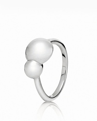 Bubbly and beautiful, this sterling silver ring from PANDORA enhances your stable of styles. Bubbly and beautiful, this sterling silver ring from PANDORA enhances your stable of styles.