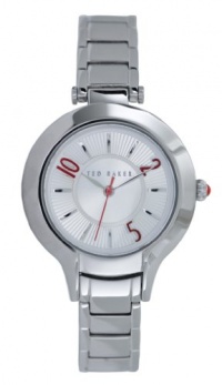 Ted Baker Women's TE4072 Right on Time Silver Dial Silver Bracelet Watch Ted Baker Women's TE4072 Right on Time Silver Dial Silver Bracelet Watch