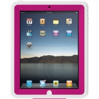 Otterbox Defender Case for the Original iPad (Hot Pink Plastic/White Silicone) Otterbox Defender Case for the Original iPad (Hot Pink Plastic/White Silicone)