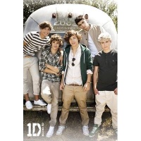 (24x36) One Direction Airstream Music Poster