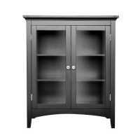 Elegant Home Fashions 7633 Madison Avenue Double Floor Cabinet Dark Espresso Elegant Home Fashions 7633 Madison Avenue Double Floor Cabinet Dark Espresso