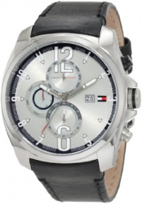 Tommy Hilfiger Men's 1790833 Sport Stainless Steel and black strap with Multifunction dial Watch Tommy Hilfiger Men's 1790833 Sport Stainless Steel and black strap with Multifunction dial Watch