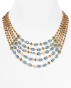 Lauren Ralph Lauren Imperial Jewels beaded necklace boasts elegant, statement style.