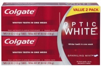 Colgate Optic White Toothpaste Twin Pack, 4 Ounce Colgate Optic White Toothpaste Twin Pack, 4 Ounce
