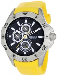 Nautica Men's N14613G NST 06 Multifunction Yellow Resin Watch Nautica Men's N14613G NST 06 Multifunction Yellow Resin Watch