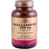 Solgar, L-Carnitine 500 mg 60 Tablets Solgar, L-Carnitine 500 mg 60 Tablets