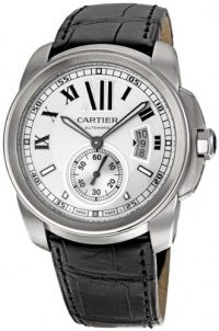 Cartier Men's W7100037 De Cartier Leather Strap Watch Cartier Men's W7100037 De Cartier Leather Strap Watch