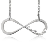 STAINLESS STEEL INFINITE DIRECTIONER NECKLACE 5 GRAMS STAINLESS STEEL INFINITE DIRECTIONER NECKLACE 5 GRAMS