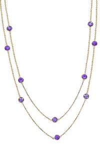 Effy Jewlery Yellow 14K Gold Amethyst Necklace, 11.97 TCW Effy Jewlery Yellow 14K Gold Amethyst Necklace, 11.97 TCW