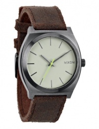 Nixon Men's Time Teller Analog Watch, Color: Gunmetal / Brown Nixon Men's Time Teller Analog Watch, Color: Gunmetal / Brown
