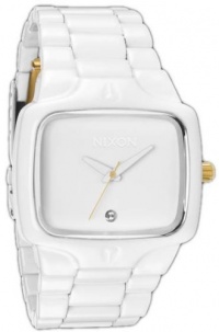 NIXON Men's NXA1401035 All White Stainless Steel Watch NIXON Men's NXA1401035 All White Stainless Steel Watch