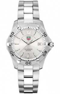 TAG Heuer Men's WAF1112.BA0801 Silver Aquaracer Watch TAG Heuer Men's WAF1112.BA0801 Silver Aquaracer Watch