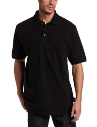 Dickies Men's Short Sleeve Mini Pique Polo With Moisture Wicking Dickies Men's Short Sleeve Mini Pique Polo With Moisture Wicking