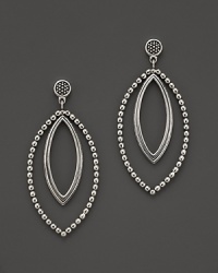 Lagos Sterling Silver Marquis Twist Earrings Lagos Sterling Silver Marquis Twist Earrings