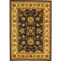 Safavieh Lyndhurst Collection LNH212A Black and Ivory Area Rug, 3-Feet 3-Inch by 5-Feet 3-Inch Safavieh Lyndhurst Collection LNH212A Black and Ivory Area Rug, 3-Feet 3-Inch by 5-Feet 3-Inch