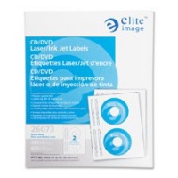 CD/DVD Labels, Permanent Adhesive Type/Quantity: 100 per Pack, Matte White CD/DVD Labels, Permanent Adhesive Type/Quantity: 100 per Pack, Matte White
