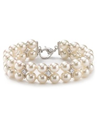 Majorica Social Occasion 2-Row Pearl Bracelet Majorica Social Occasion 2-Row Pearl Bracelet