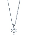 This Star of David pendant from Alex Woo is understated and spiritual -- complete with a cool chain in striking sterling silver.
